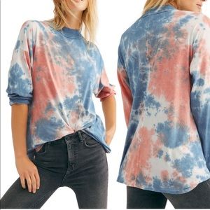 Free People Tie Dye Long Sleeve